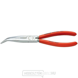 Félköríves fogó pengékkel (csőrös) 200 mm KNIPEX 26 21 200 - polírozott fej, műanyag hüvelyek gallery main image