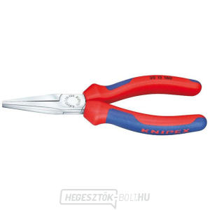 Langbeck típusú lapos fogó (meghosszabbított pofákkal) 140 mm KNIPEX 30 15 140 - krómozott, többkomponensű hüvelyekkel gallery main image