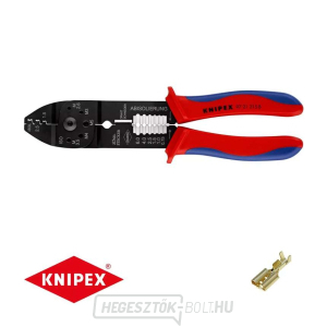 Knipex krimpelő fogó 230 mm 97 21 215 gallery main image