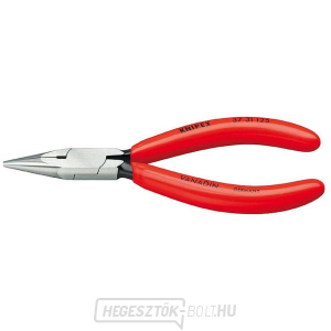 Finomelektronikai fogó 125 mm KNIPEX 37 31 125 - csiszolt fej, műanyag hüvelyek gallery main image