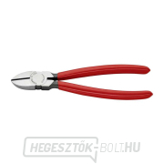 Oldalvágó fogó 180 mm KNIPEX 70 01 180 - polírozott fej, műanyag hüvelyek Előnézet 