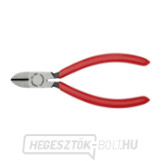 Oldalvágó fogó 125 mm KNIPEX 70 01 125 - polírozott fej, műanyag hüvelyek Előnézet 