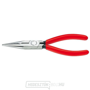 Félköríves fogó pengékkel rádiótechnikához 140 mm KNIPEX 25 01 140 - polírozott fej, műanyag hüvelyek gallery main image