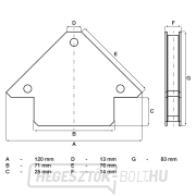 BGS 3007, Segédmágnes szöghegesztéshez Előnézet 