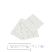 Filc bútorbetét készlet (fehér) - kerek 25mm és téglalap 25x25mm + 40x40mm 28db(25/250) gallery main image