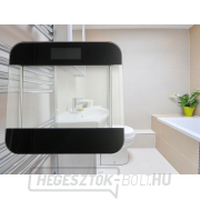 LCD üveg fürdőszoba mérleg 180kg 28 cm x 28 cm (10) Előnézet 