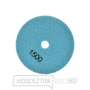 Kőcserép száraz polírozó korong 125mm GR1500 (25/250) Előnézet 