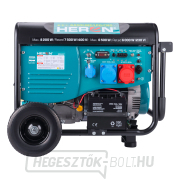 Benzin- és gázgenerátor (LPG/NG) 17 LE/8,2kW/10,2kVA (400V), 6,5kW (230V), elektromos indító, távirányító Előnézet 