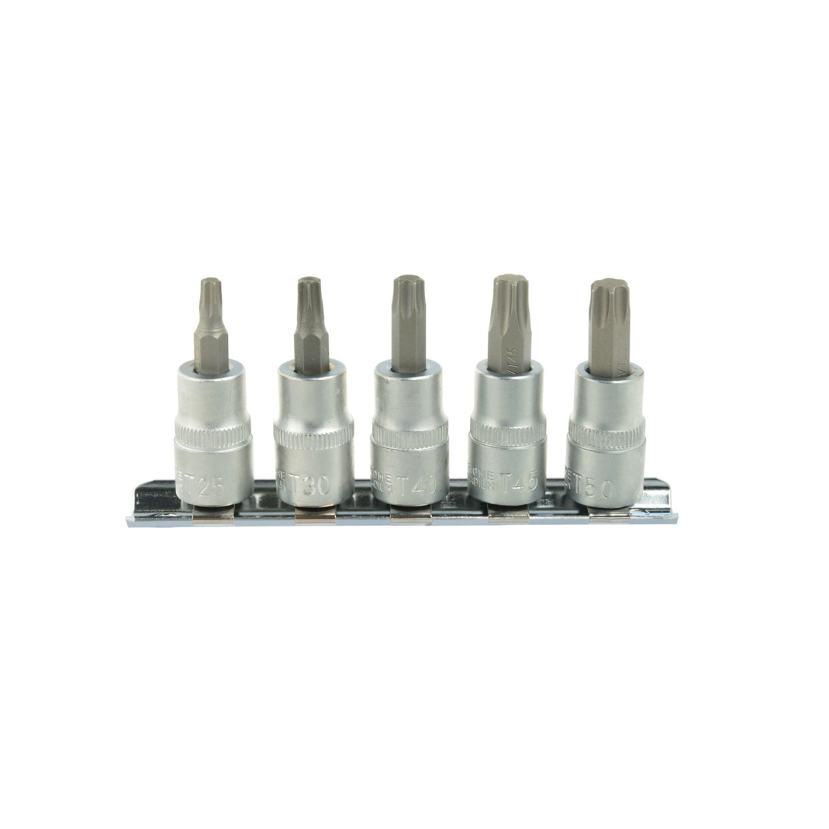 5 darabos torx nyélkészlet T25-50 3/8" CRV( 10/30)