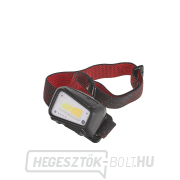 Fejlámpa mozgásérzékelővel LED COB 8W (5W+3W) 1800mAh 520lm IP44 (100) Előnézet 