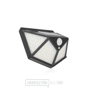 Napelemes lámpa szürkület- és mozgásérzékelővel 50W (100led reflektor) (100) gallery main image