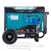 Benzin- és gázerőmű (LPG/NG) 17LE/8,2kW, elektromos indítás, ATS kész, alváz Előnézet 