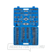 Metrikus csapok és fűzőlyukak, M2-M18 méretek, 110 db-os készlet, wolfram - BGS 1900 Előnézet 