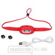 Fényszóró gumiszalaggal HEADLAMP STAR, 120 lm, LED, USB SIXTOL Előnézet 