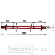 Motor segédemelő, keresztrúd 500kg Matabro MB-ES500 Előnézet 