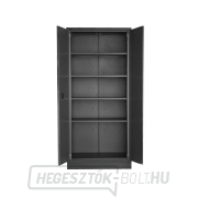 Kétajtós magas szekrény Matabro MB-TGB1336 | 4 polc | 915x458x2000 mm Előnézet 