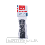 Fekete nylon öv, szélessége 5cm x hossza 122cm, műanyag. csat, nylon Előnézet 