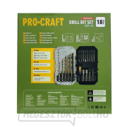 Procraft DBS-18 fúrószár készlet, S2 | DBS-18 Előnézet 