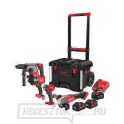 Milwaukee M18FPP4D-555T akkumulátoros szerszámkészlet, 4933492520 gallery main image