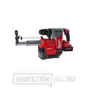 Milwaukee M18 ONEFHPXDEL-552C 32 mm-es SDS-Plus akkumulátoros kalapács porelszívással (5,5 Ah) Előnézet 