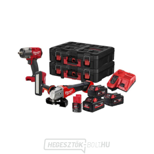 Milwaukee M18 FPP3T2-554P akkumulátoros szerszámkészlet gallery main image