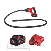 Milwaukee M18 FCVN24-551 (2,4 m) Aku merülő betonvibrátor, Aku M18 HB5.5 + M12-18 FC, 4933479600 gallery main image