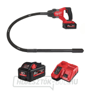 Milwaukee M18 FCVN12-551 (1,2 m) Aku merülő betonvibrátor, Aku M18 HB5.5 + M12-18 FC, 4933479597 gallery main image