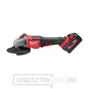 Akkus szögcsiszoló 125 mm Milwaukee M18 FHSAG125XPDB-552X billenőkapcsolóval, 2x Aku (18 V, 5,5 Ah), 4933471080 Előnézet 