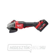 Akkus szögcsiszoló 125 mm Milwaukee M18 FHSAG125XPDB-552X billenőkapcsolóval, 2x Aku (18 V, 5,5 Ah), 4933471080 Előnézet 