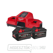 Milwaukee M18 FORGENRG-602, 2x M18 FB6 akkumulátor + M18 DBSC töltő, 4933498549 Előnézet 