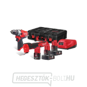 Milwaukee M12 FPP2AX-423P akkumulátoros szerszámkészlet gallery main image