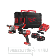 Milwaukee M18FPP2E3-502X akkumulátoros szerszámkészlet, 4933492516 gallery main image