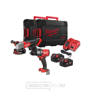 Milwaukee M18FPP2E3-502X akkumulátoros szerszámkészlet, 4933492516 gallery main image