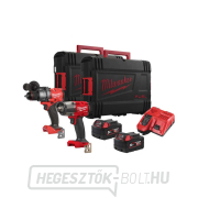 Milwaukee M18FPP2F3-502X akkumulátoros szerszámkészlet, 4933492518 gallery main image