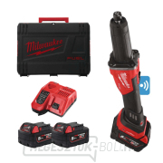 Milwaukee M18 FDGROVB-502X akkumulátoros egyenescsiszoló, 6 és 8 mm-es szárú szerszámokhoz, 2x Acu (18V, 5.0 Ah),... gallery main image