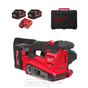 Milwaukee M18 FBTS75-552X vezetékes szalagcsiszoló, 75 x 457 mm, 2x Aku (18V, 5,5 Ah), 4933479615 gallery main image