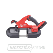 Milwaukee M18 FBS85-202C FUEL akkumulátoros kompakt szalagfűrész gallery main image