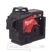 Milwaukee M12 3PL-401C 3X360 (4,0 Ah) akkumulátoros keresztvágó lézer Előnézet 