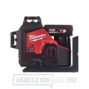 Milwaukee M12 3PL-401C 3X360 (4,0 Ah) akkumulátoros keresztvágó lézer gallery main image