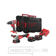 Milwaukee M18FPP2BG-502X akkumulátoros szerszámkészlet, 4933492522 gallery main image