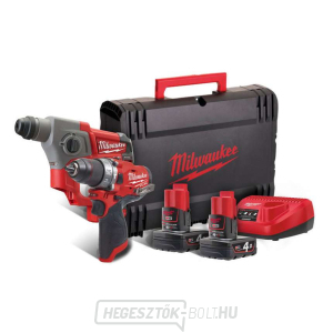 Milwaukee M12 FUEL™ FPP2B-402X akkumulátoros szerszámkészlet, 4933459812 gallery main image