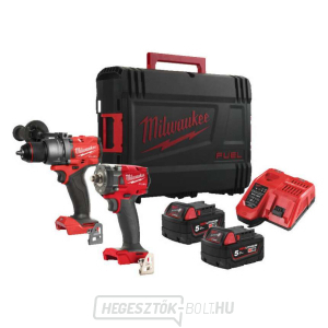 Milwaukee M18FPP2B3-502X akkumulátoros szerszámkészlet, 4933492521 gallery main image