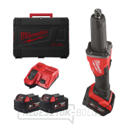 Milwaukee M18 FDGRB-502X akkumulátoros egyenescsiszoló, 6 és 8 mm-es szárú szerszámokhoz, 2x Acu (18V, 5.0 Ah),... gallery main image