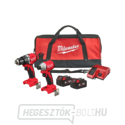 Milwaukee M18 BLCPP2A-402C akkumulátoros szerszámkészlet gallery main image