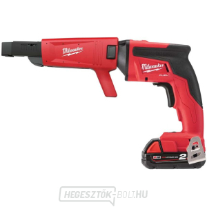 Milwaukee M18 FSGC-202X akkus szárazépítő csavarhúzó csavarhúzó csavaros tálcával (2,0 Ah) gallery main image