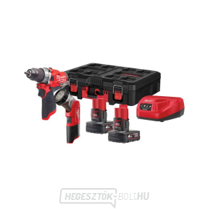 Milwaukee M12 FPP2AW-402P akkumulátoros szerszámkészlet gallery main image