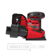 Milwaukee M18 BQSS-502B Akkumulátoros vibrátoros csiszológép (5,0 Ah) Előnézet 