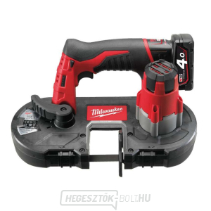 Milwaukee M12 akkumulátoros szalagfűrész BS-402C (4,0 Ah) gallery main image