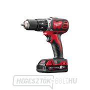 Akkumulátoros kompakt ütvefúró Milwaukee M18 BPD-202C (2,0 Ah) Előnézet 