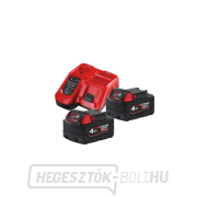 Milwaukee M18 NRG-402, 2x M18 B4 akkumulátor + M12-18 FC akkumulátortöltő, 4933459215 Előnézet 